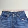 Levi's 501 Jeans Blue W27 L32 Women Original Fit Straight Button Fly Y2K