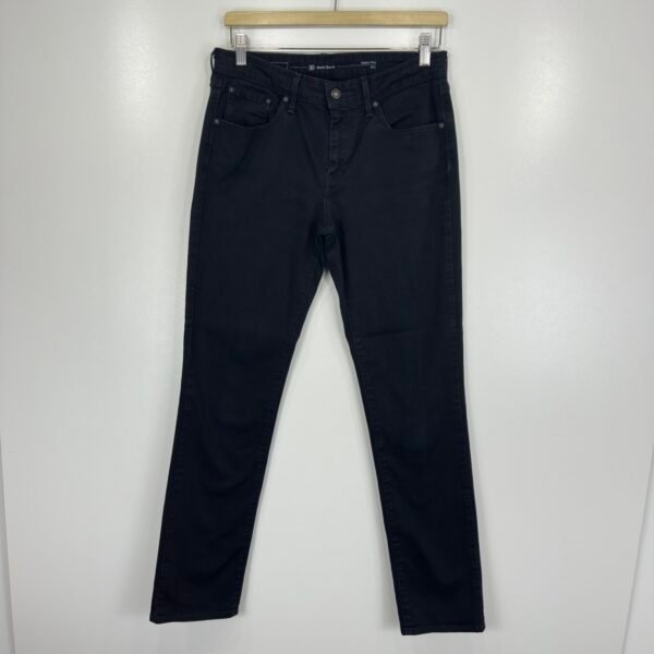 IMG_4498 Large Levi's Demi Curve Slim Jeans Black W30 L31 Women Stretch