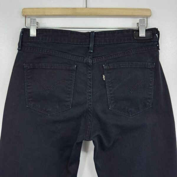 IMG_4502 Large Levi's Demi Curve Slim Jeans Black W30 L31 Women Stretch
