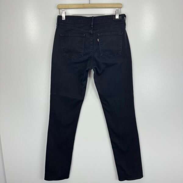 IMG_4503 Large Levi's Demi Curve Slim Jeans Black W30 L31 Women Stretch