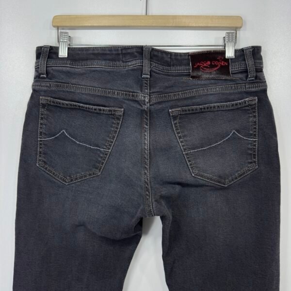 IMG_4547 Large Jacob Cohen 688C Tailored Luxury Jeans Men's W34 L32 Grey Denim Hand Made Slim