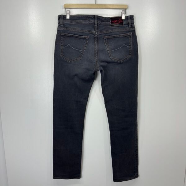 IMG_4548 Large Jacob Cohen 688C Tailored Luxury Jeans Men's W34 L32 Grey Denim Hand Made Slim