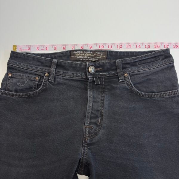 IMG_4550 Large Jacob Cohen 688C Tailored Luxury Jeans Men's W34 L32 Grey Denim Hand Made Slim