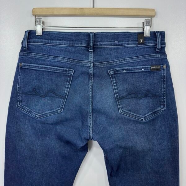 7 For All Mankind Paxtyn Jeans Men's W33 L32 Blue Stretch Denim Slim Fit Skinny