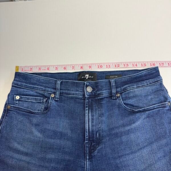 7 For All Mankind Paxtyn Jeans Men's W33 L32 Blue Stretch Denim Slim Fit Skinny