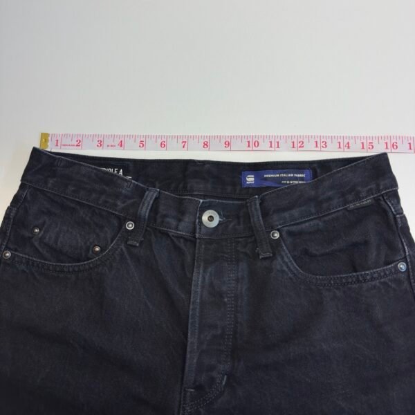 IMG_4583 Large G-Star Triple A Black Jeans W31 L34 Men's Regular Straight