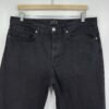 ASKET Black Denim Jeans W34 L32 Men's Regular Straight