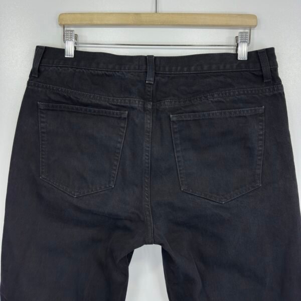 ASKET Black Denim Jeans W34 L32 Men's Regular Straight