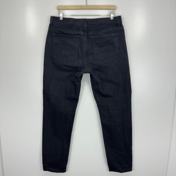 ASKET Black Denim Jeans W34 L32 Men's Regular Straight