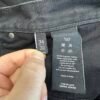 ASKET Black Denim Jeans W34 L32 Men's Regular Straight