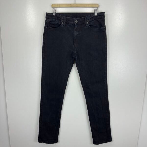Levi's 511 Black Stretch Jeans W36 L34 Men's Slim Fit