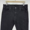 Levi's 511 Black Stretch Jeans W36 L34 Men's Slim Fit