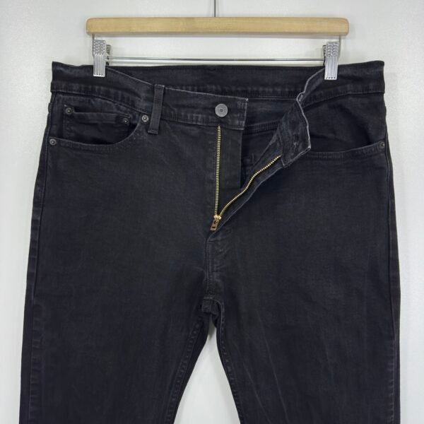 Levi's 511 Black Stretch Jeans W36 L34 Men's Slim Fit