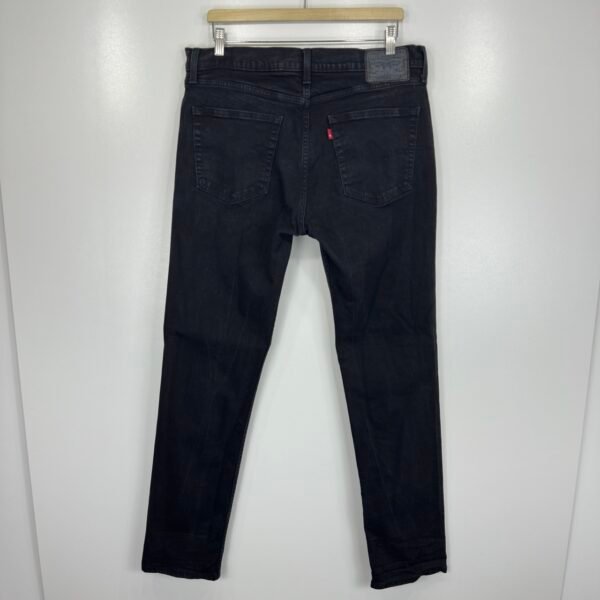 Levi's 511 Black Stretch Jeans W36 L34 Men's Slim Fit