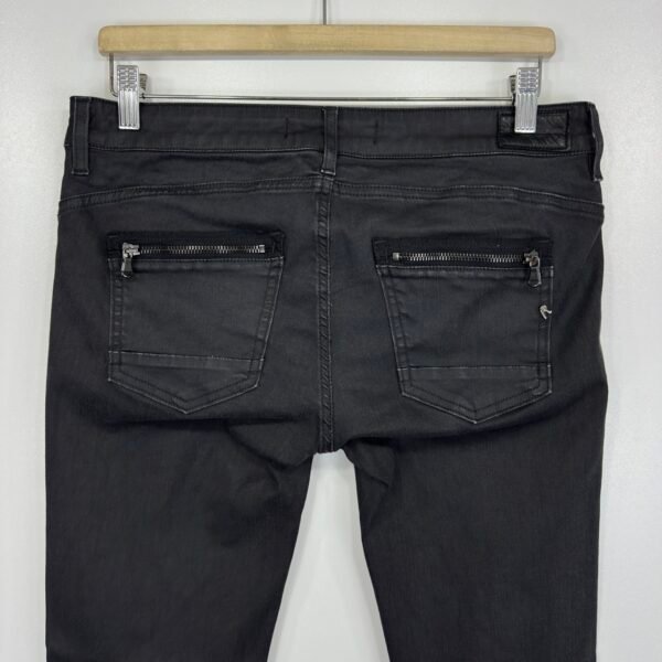 IMG_4619 Large Replay Luz Black Stretch Jeans W32 L32 Women's Slim Skinny