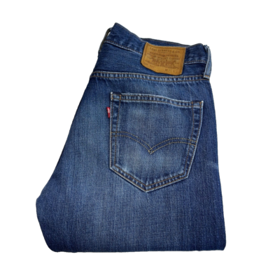 Levi's 527 Jeans Men's W30 L28 Blue Denim Slim Fit Bootcut Zip Vintage Y2K