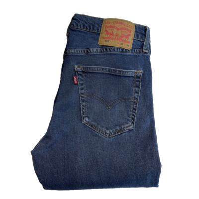 Levi's 511 Men's Blue Stretch Denim Jeans W33 L34