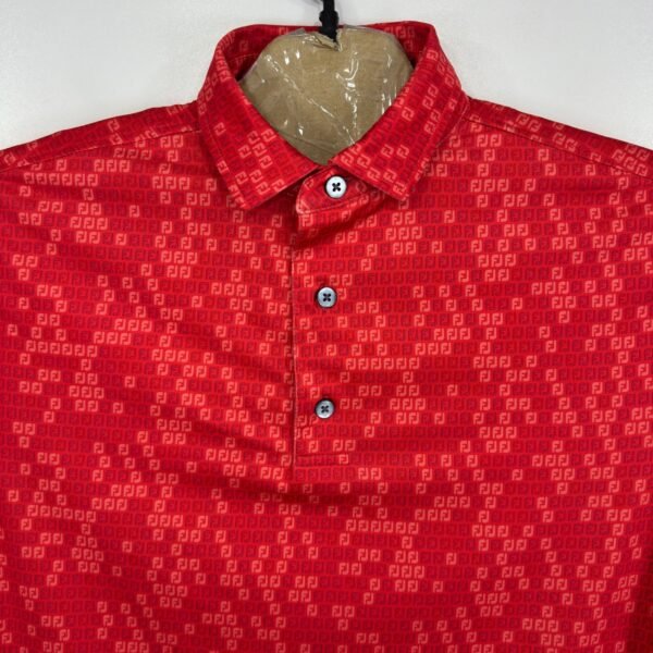 FootJoy Digital Camo Golf Polo Shirt Men's Size S Short Sleeve Stretch Athletic