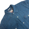 Tommy Hilfiger Casual Shirt Mens Size S Blue Check Long Sleeve Pockets Button Up