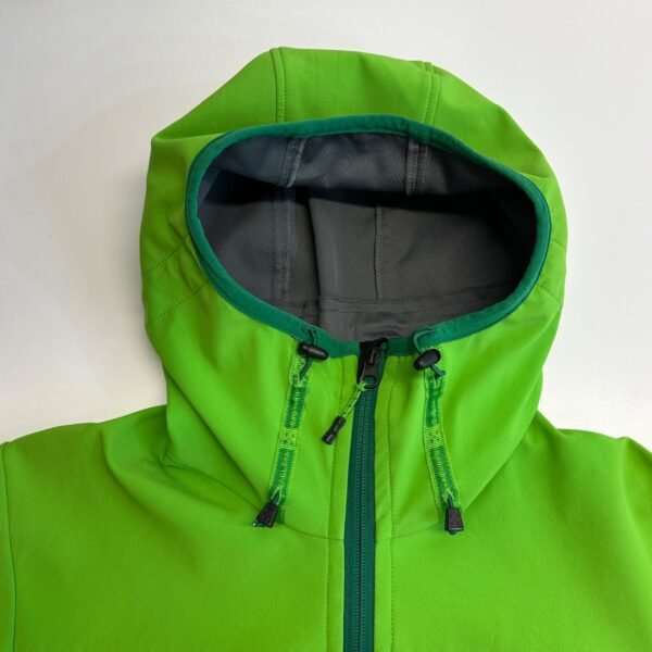 s-l1600-4 Haglofs Green Hooded Full-Zip Hiking Jacket Women's Size L Outdoor Stretch Pockets
