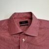 Eton Contemporary Formal Dress Shirt Men's 17 43 Red Striped Long Sleeve Luxury