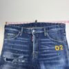 Dsquared2 S71LB1113 Cool Guy Jeans Mens Tag 50 W36 L34 Blue Denim Paint Splatter