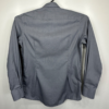 Eton Formal Dress Shirt Men's 43 17 Grey Long Sleeve Slim Fit Houndstooth