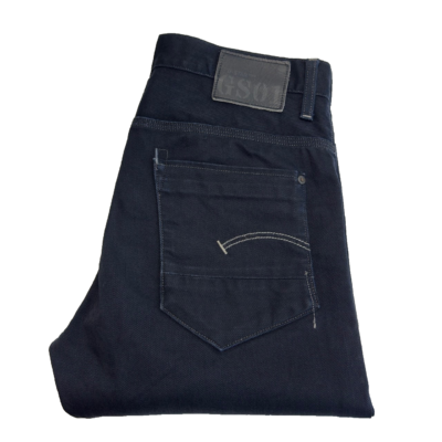 G-Star New Radar Slim Jeans Men's W33 L34 Black Denim Straight Button Fly