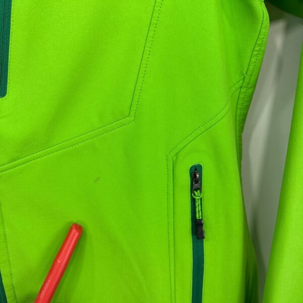 s-l1600-7 Haglofs Green Hooded Full-Zip Hiking Jacket Women's Size L Outdoor Stretch Pockets