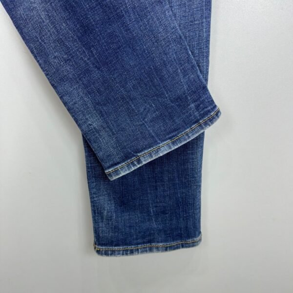 Dsquared2 S71LB1113 Cool Guy Jeans Mens Tag 50 W36 L34 Blue Denim Paint Splatter