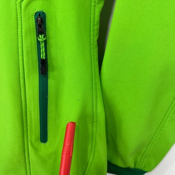 s-l1600-8 Haglofs Green Hooded Full-Zip Hiking Jacket Women's Size L Outdoor Stretch Pockets