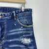 Dsquared2 Classic Kenny Twist Factory Distressed Jeans Men's W34 L28 Tag 50 Blue