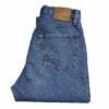 Levi's 501 Jeans Blue W27 L32 Women Original Fit Straight Button Fly Y2K