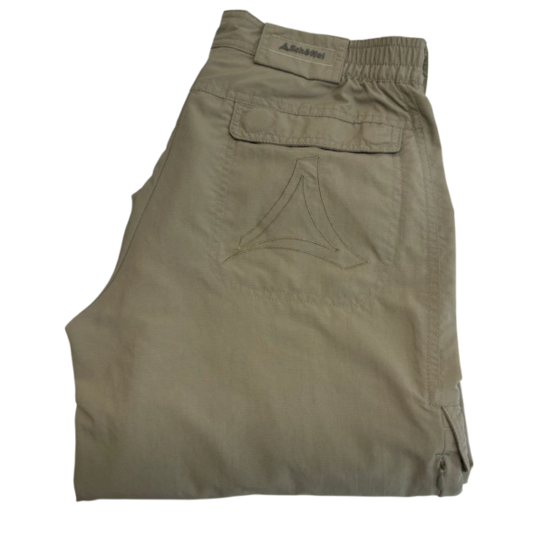 Schöffel Outdoor Cargo Pants Hiking Trousers Women's W30 L32 Beige Travel Zip