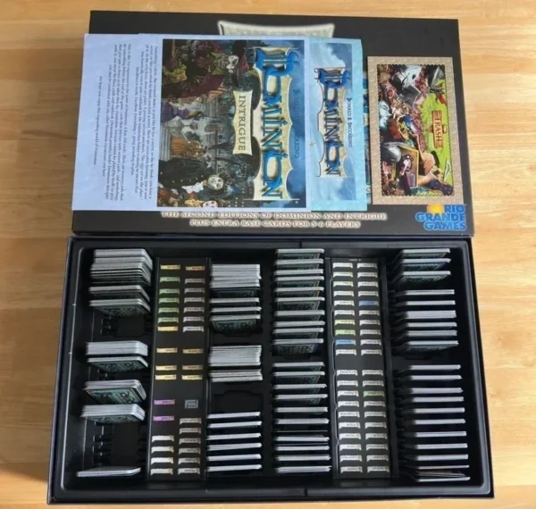 Dominion + Intrigue 2nd Edition Big Box English Board Game Deck Building
