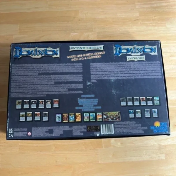 Dominion + Intrigue 2nd Edition Big Box English Board Game Deck Building