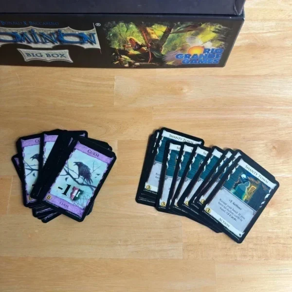 Dominion + Intrigue 2nd Edition Big Box English Board Game Deck Building