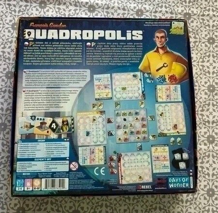 1792843759-2 Large Quadropolis Board Game – Polish Edition, Language Independent