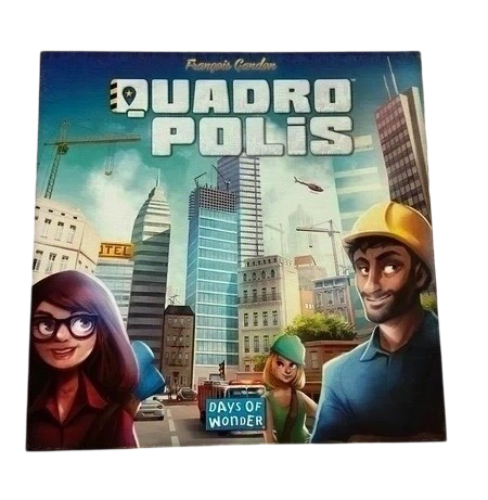 Quadropolis Board Game – Polish Edition, Language Independent Quadropolis Board Game – Polish Edition, Language Independent