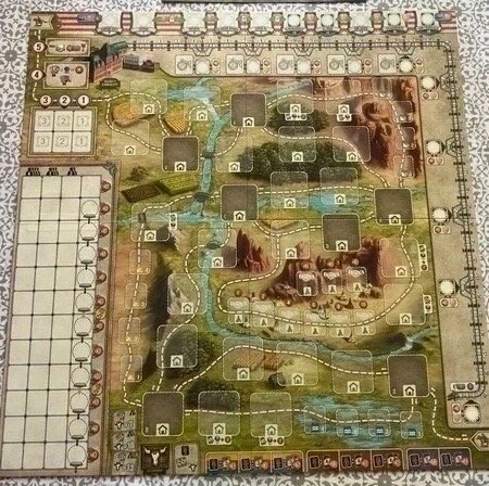 Great Western Trail 1st Edition English German Board Game Sleeved