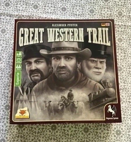Great Western Trail 1st Edition English German Board Game Sleeved