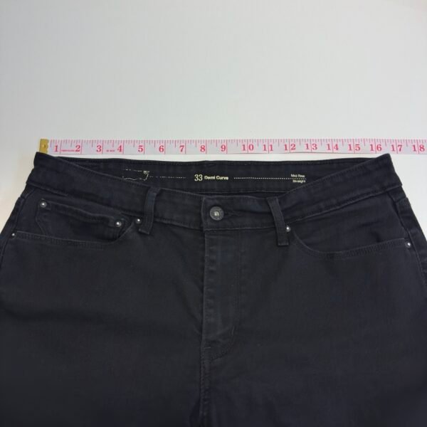 Levi's Demi Curve Jeans Black W33 L34 Women's Stretch