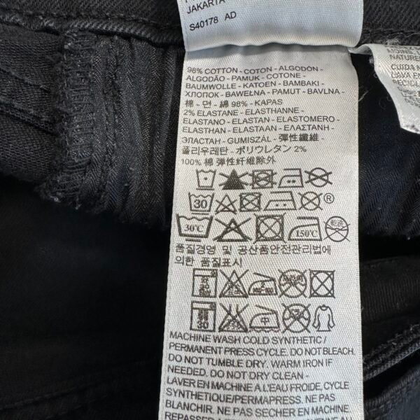 Levi's Demi Curve Jeans Black W33 L34 Women's Stretch