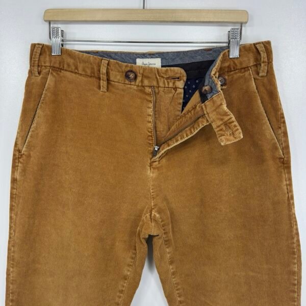 Pepe Jeans Bartak Cord Chinos Golden Ochre W32 L32 Men's