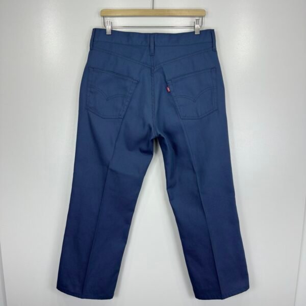 Levi's 591 Sta Prest Trousers Blue W34 L28 Men's Straight Chinos
