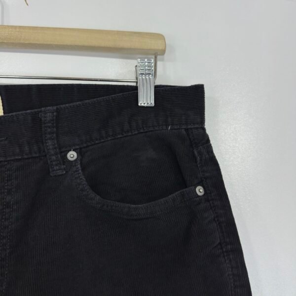 J.Crew 484 Corduroy Chinos Black Pants W34 L33 Men's Slim