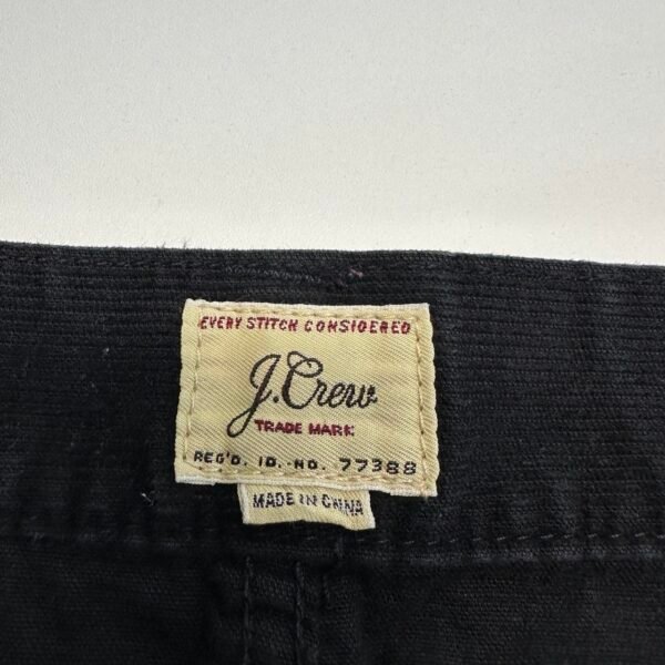 J.Crew 484 Corduroy Chinos Black Pants W34 L33 Men's Slim