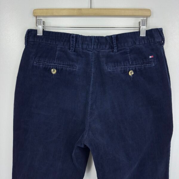 Tommy Hilfiger Corduroy Chinos Blue W34 L34 Men's Straight Pants
