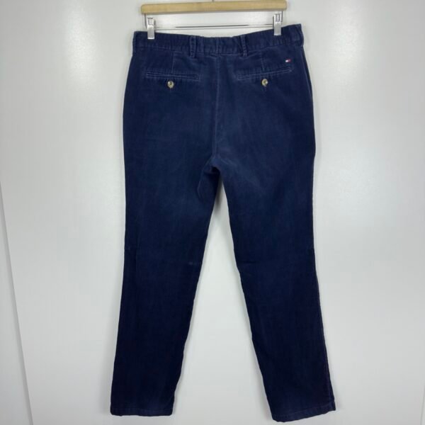 Tommy Hilfiger Corduroy Chinos Blue W34 L34 Men's Straight Pants
