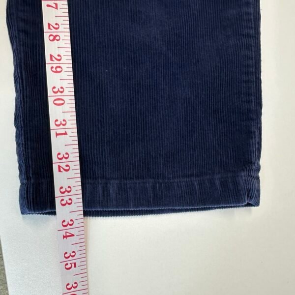 Tommy Hilfiger Corduroy Chinos Blue W34 L34 Men's Straight Pants
